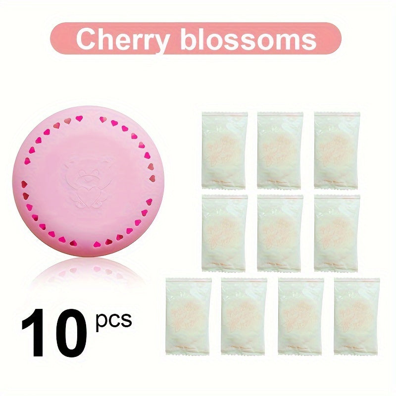 10pcs désodorisant toilettes