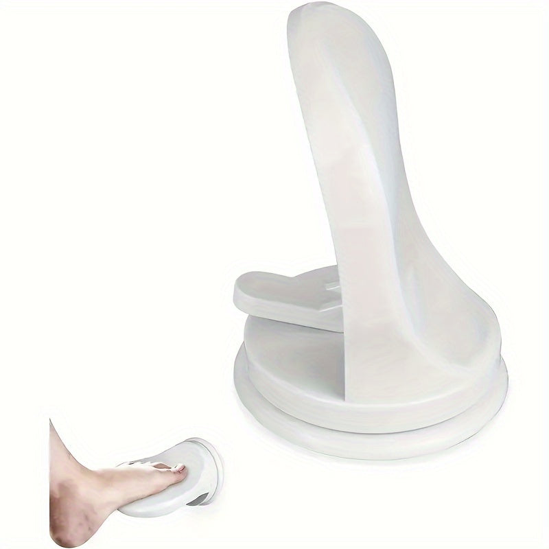 1pc Strong Suction Bathroom Foot Pedal Pad - Easy to, No-Punch Design for Effortless Installation - Single Piece Bathroom Accessory for Added Convenience