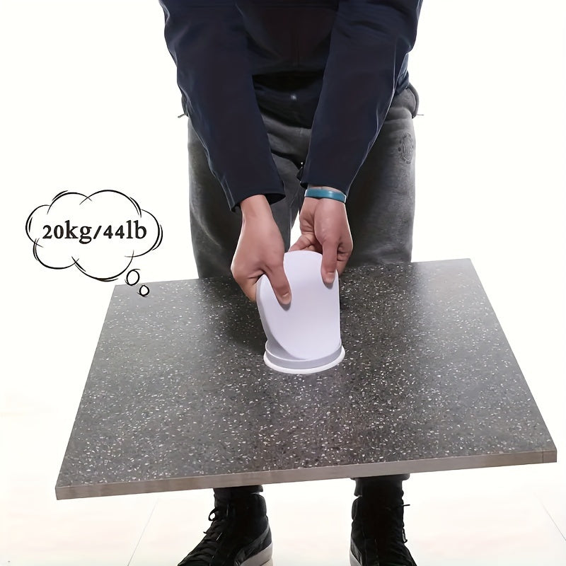 1pc Strong Suction Bathroom Foot Pedal Pad - Easy to, No-Punch Design for Effortless Installation - Single Piece Bathroom Accessory for Added Convenience
