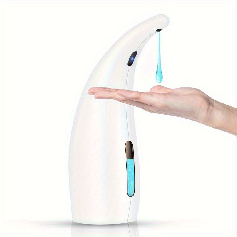 1 Automatic Soap Dispenser, & Battery-Powered, Reduced Contact for Health, Ideal for Bathroom and Home Use, Soap Dispenser|Modern Bathroom Accessory|Durable Plastic Dispenser