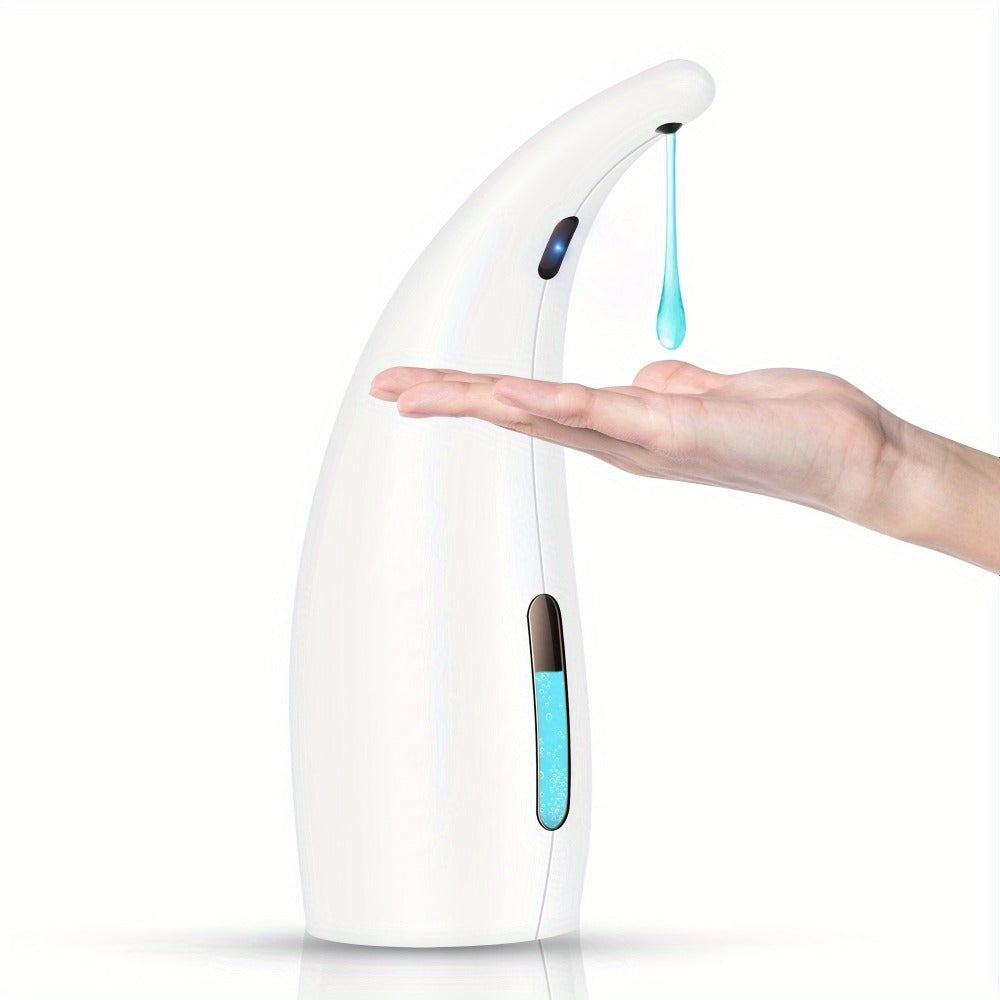1 Automatic Soap Dispenser, & Battery-Powered, Reduced Contact for Health, Ideal for Bathroom and Home Use, Soap Dispenser|Modern Bathroom Accessory|Durable Plastic Dispenser