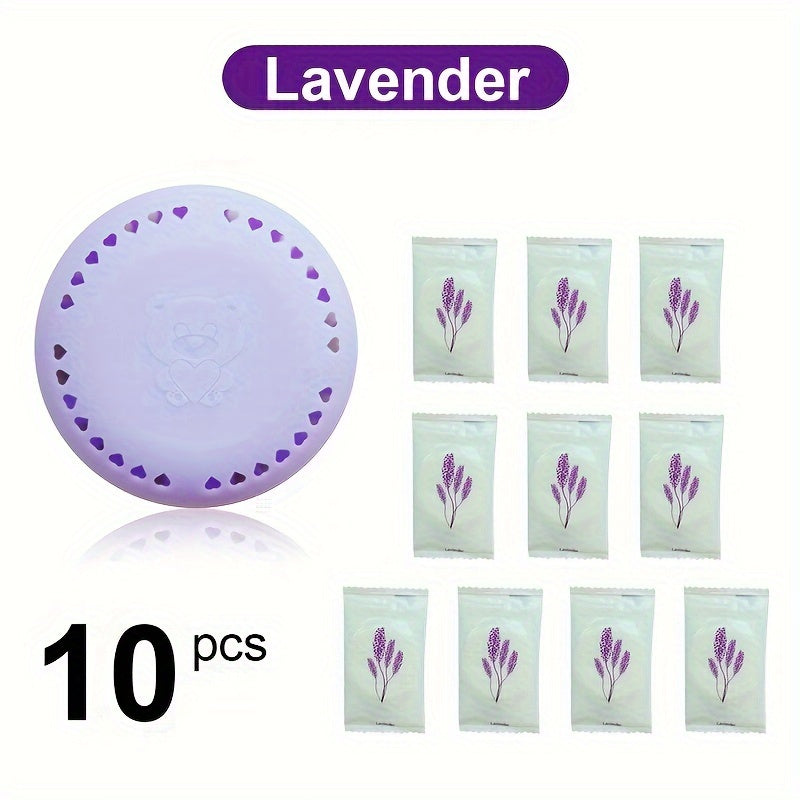 10pcs désodorisant toilettes
