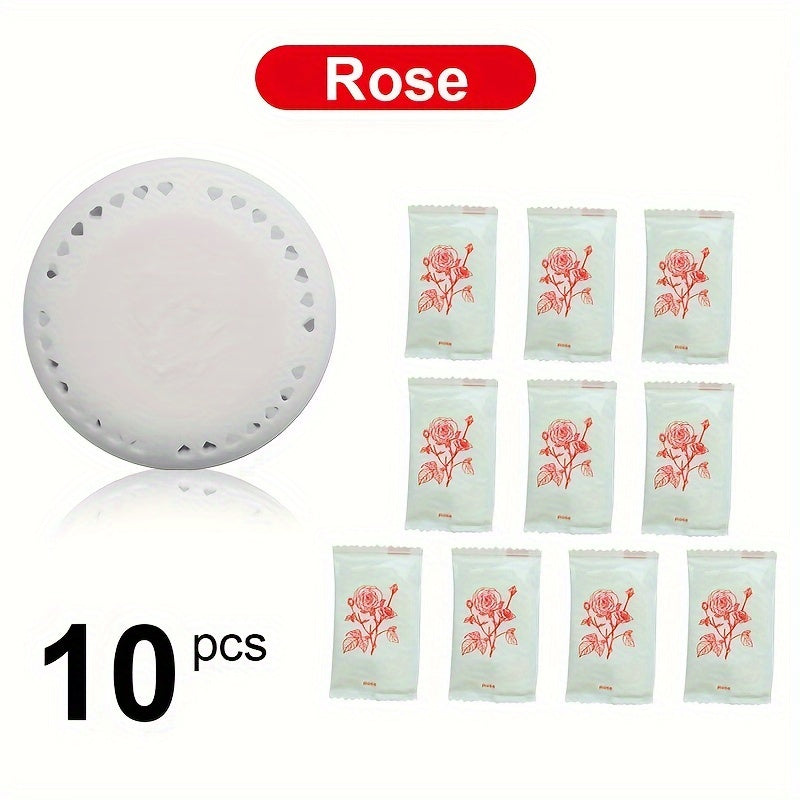 10pcs désodorisant toilettes