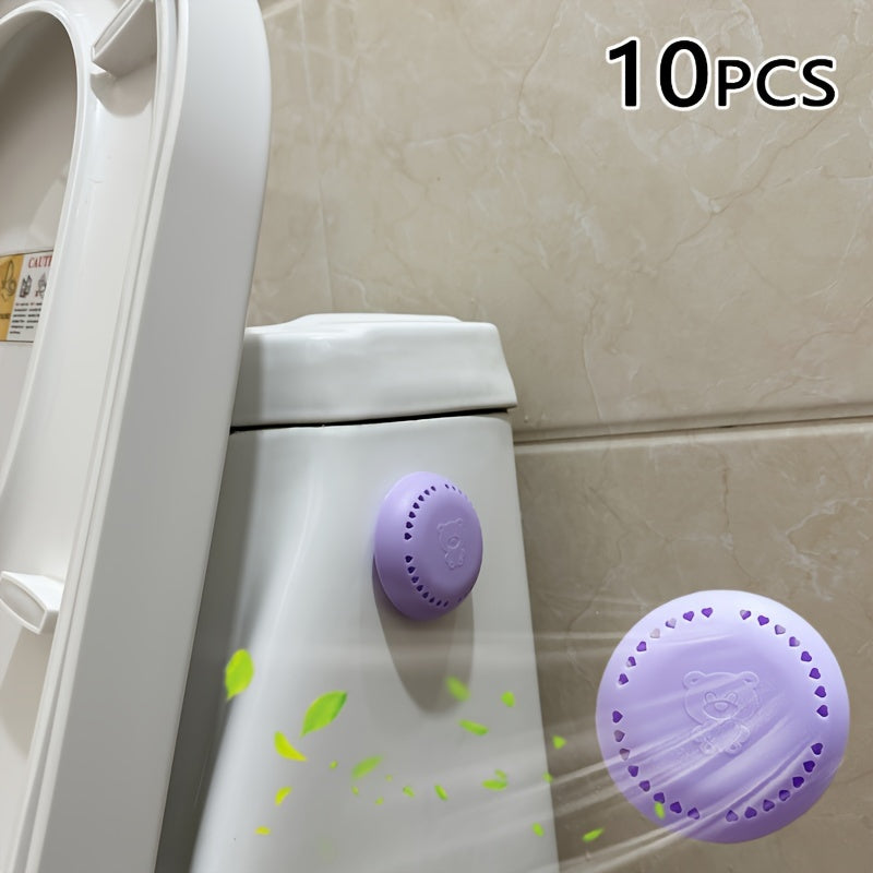 10pcs désodorisant toilettes