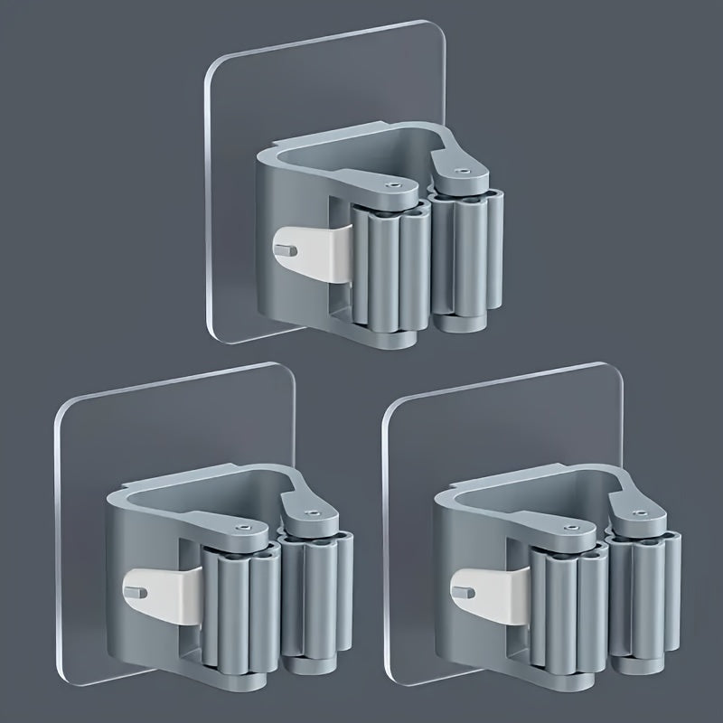 Ensemble de 3 pièces support clip de rangement mural