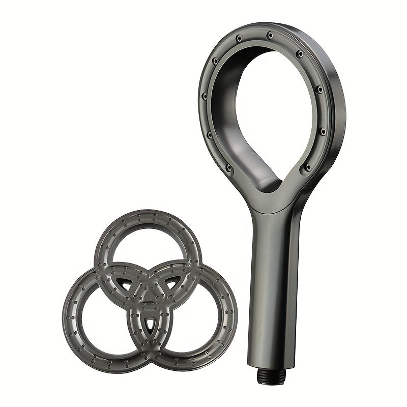 2pcs Upgraded High-Pressure Handheld Shower Set, ABS Material Including 9.25-inch Rainfall Head for a Better Bathing Experience, Bathroom Accessories