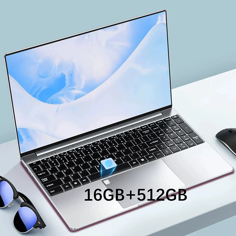 Ordinateur portable, Windows 11, processeur Intel N5095, 16 Go de RAM, 1 To, WiFi 6, 15.6 pouces
