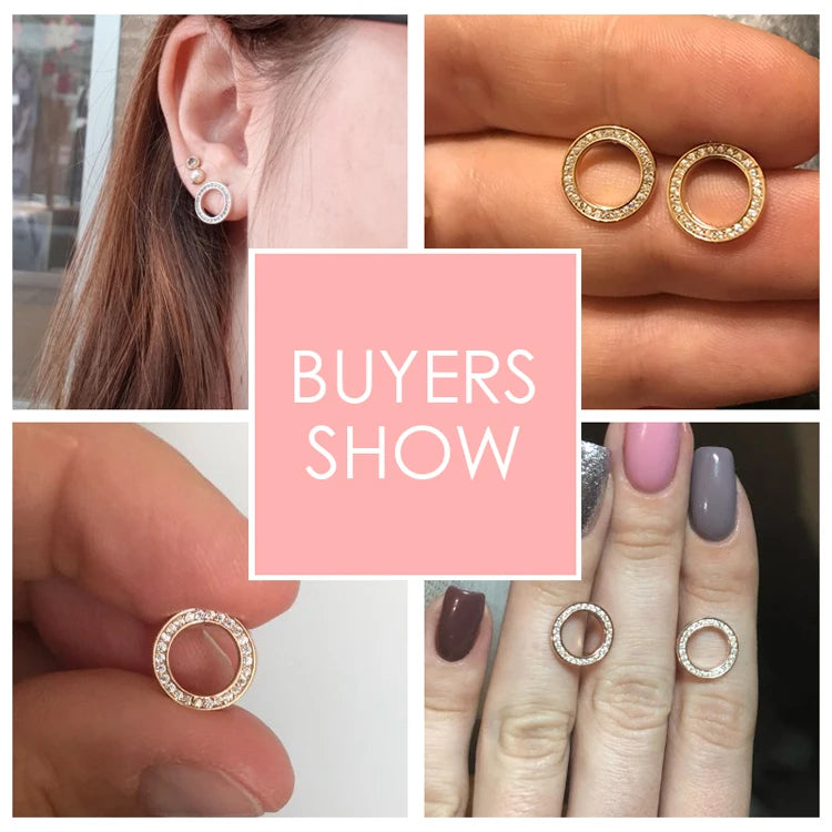 Boucles d'oreilles de luxe en argent Sterling 925 pour femme, avec cristal zircon, bijou de mariage de luxe, haute qualité, à la mode, 2021