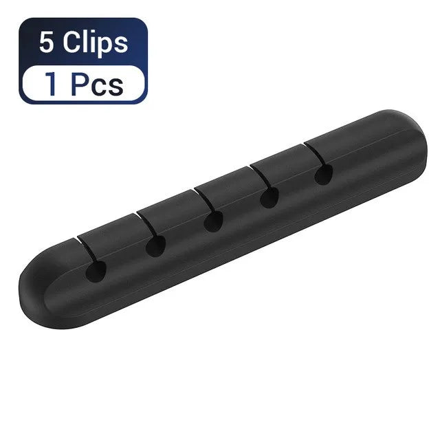 Organisateur de fil de câble en Silicone
