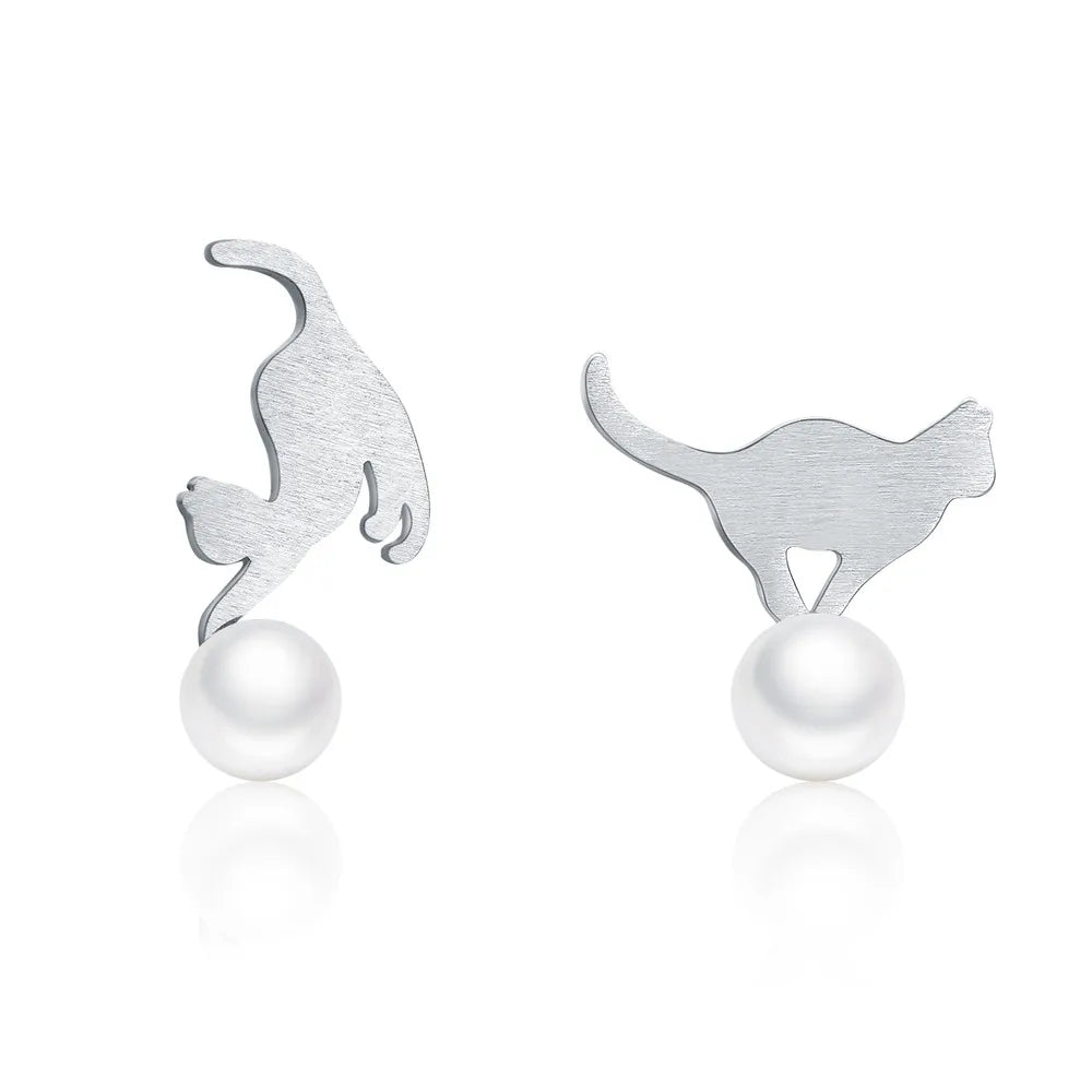 WOSTU – boucles d'oreilles en argent Sterling 100% pour femme, bijou en argent S925, cadeau idéal, référence FIE073