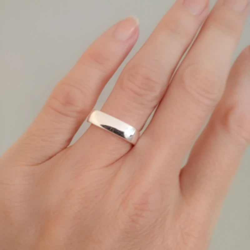 DOTEFFIL bague en argent Sterling carré