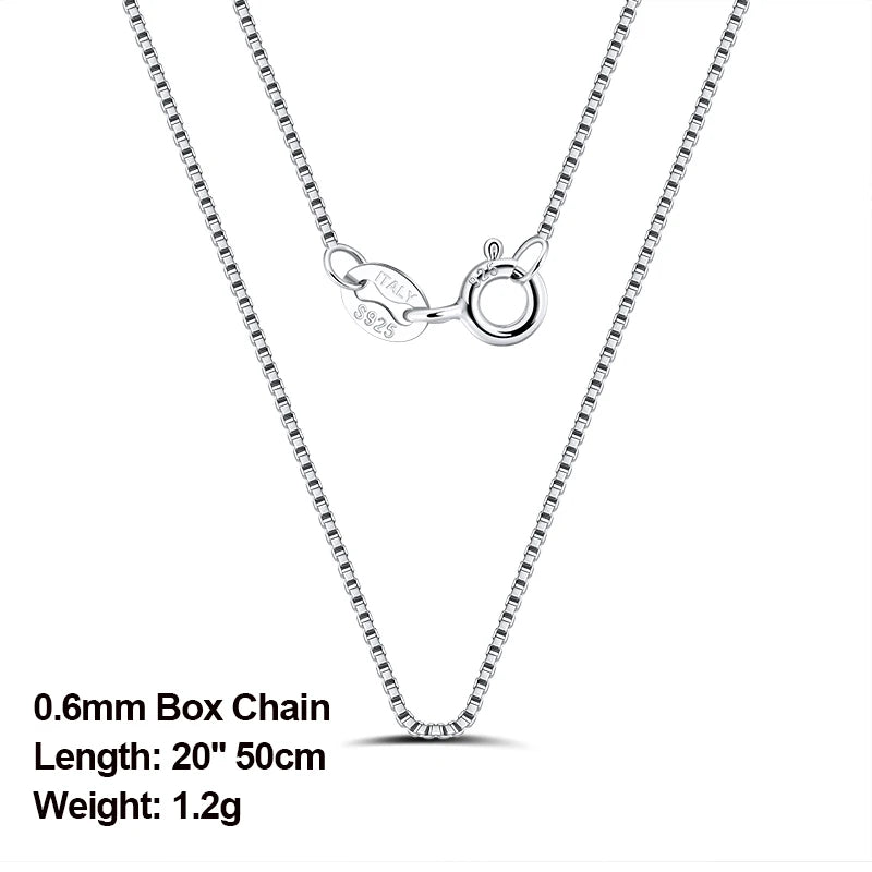 ORSA JEWELS véritable 925 collier en argent Sterling Figaro joint torique chaîne de cou torsadé serpent barre singapour boîte chaîne collier femmes 1
