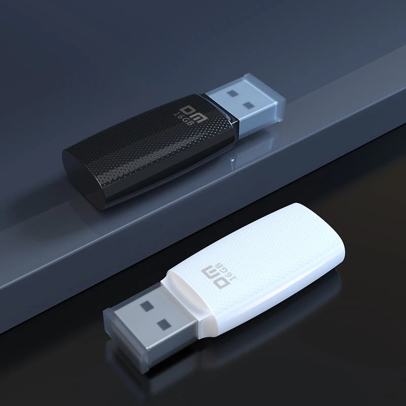 Clé USB 2.0 DM PD203, 4 Go, 8 Go, 16 Go, avec cinq couleurs, 5 pièces/boîte