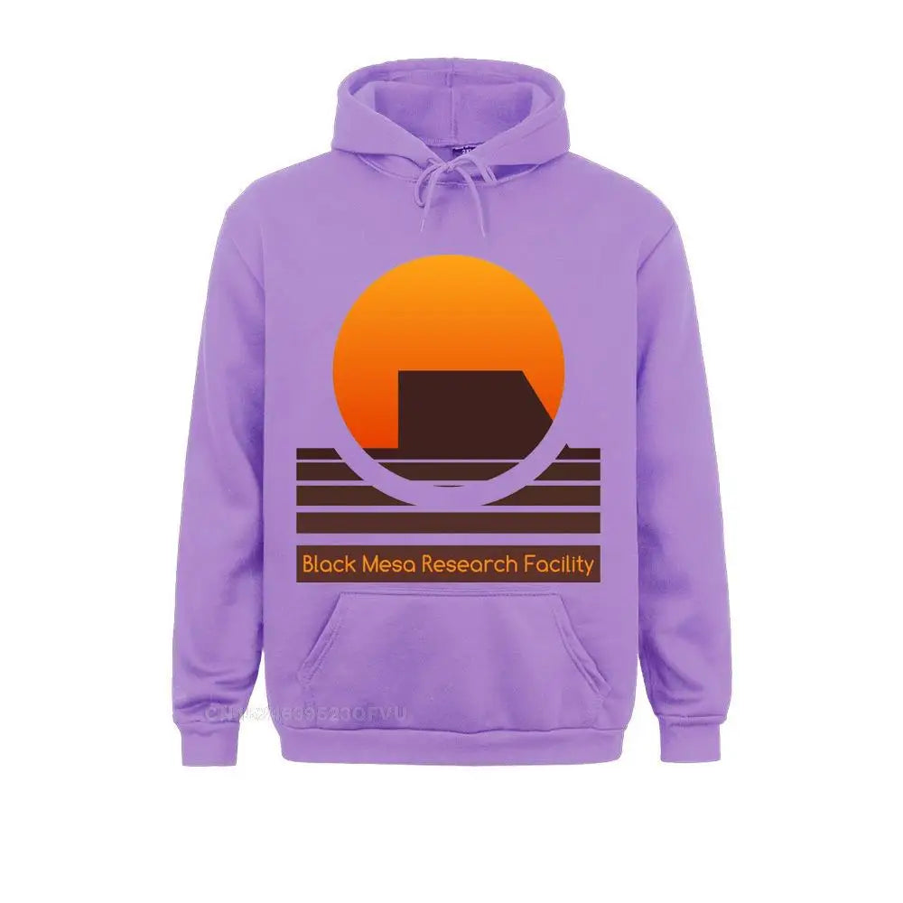 Noir Mesa hommes pull à capuche demi vie jeu vidéo humoristique pull à capuche Camisas bonne année Harajuku pull à capuche