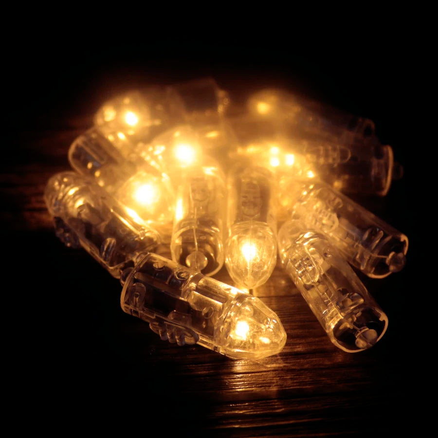 Lanterne LED blanche chaude (6, 8, 10, 12, 14, 16 pouces), 10 pièces/lot, lampions boule de papier chinois pour décoration de fête de mariage