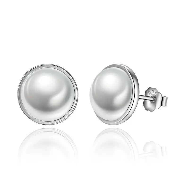 WOSTU mode chaude 100% 925 argent Sterling chanceux pour toujours boucles d'oreilles circulaires pour les femmes authentique Original bijoux cadeau