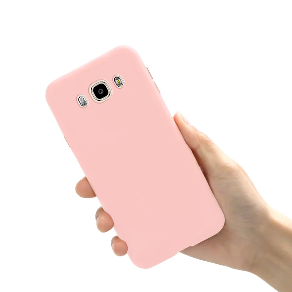Shockproof Matte Soft Silicone Case For Samsung Galaxy J3 J5 J7 2016 Phone Back Cover For Samsung J3 J5 7 2016 Bumper Case