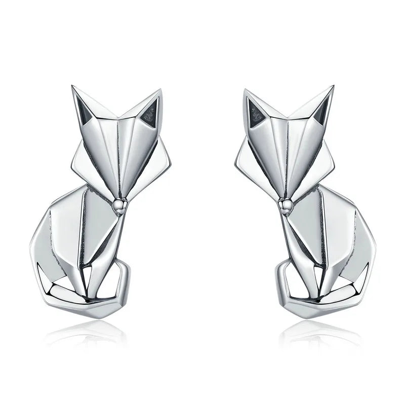Boucles d'oreilles en argent Sterling 100%, mignon,