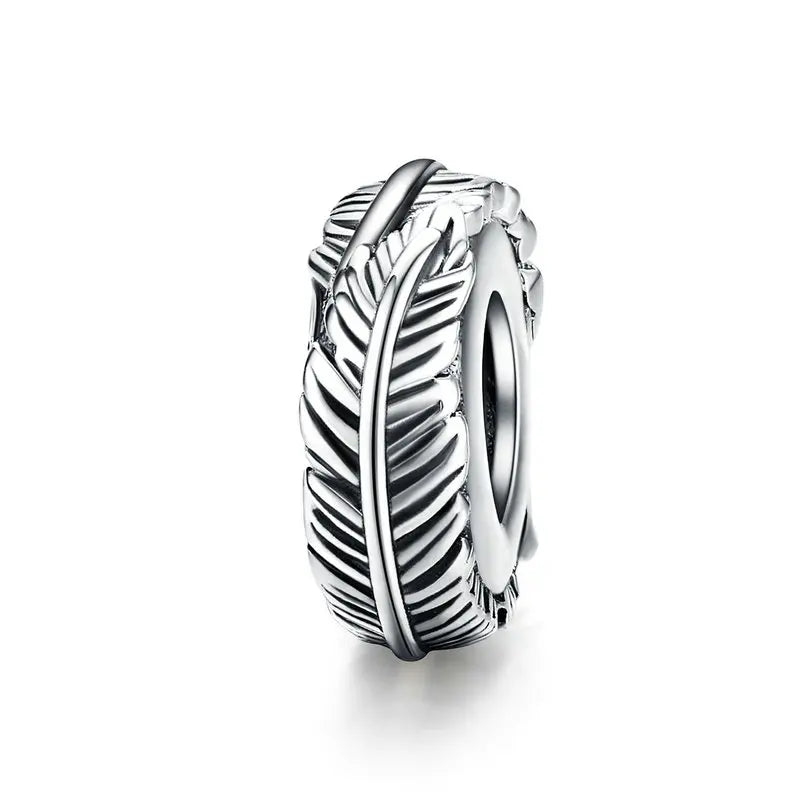 BAMOER authentique 925 en argent Sterling chien empreinte animale chat coeur amour entretoise breloque idéal pour Bracelet l SCC594