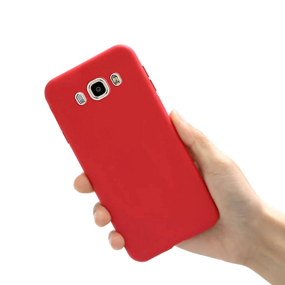 Shockproof Matte Soft Silicone Case For Samsung Galaxy J3 J5 J7 2016 Phone Back Cover For Samsung J3 J5 7 2016 Bumper Case