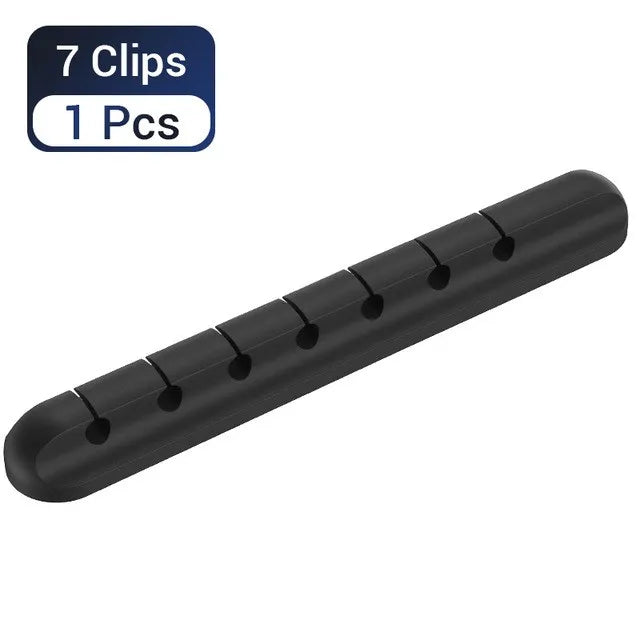 Organisateur de fil de câble en Silicone