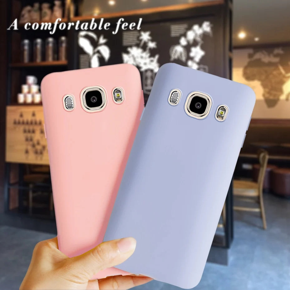 Shockproof Matte Soft Silicone Case For Samsung Galaxy J3 J5 J7 2016 Phone Back Cover For Samsung J3 J5 7 2016 Bumper Case