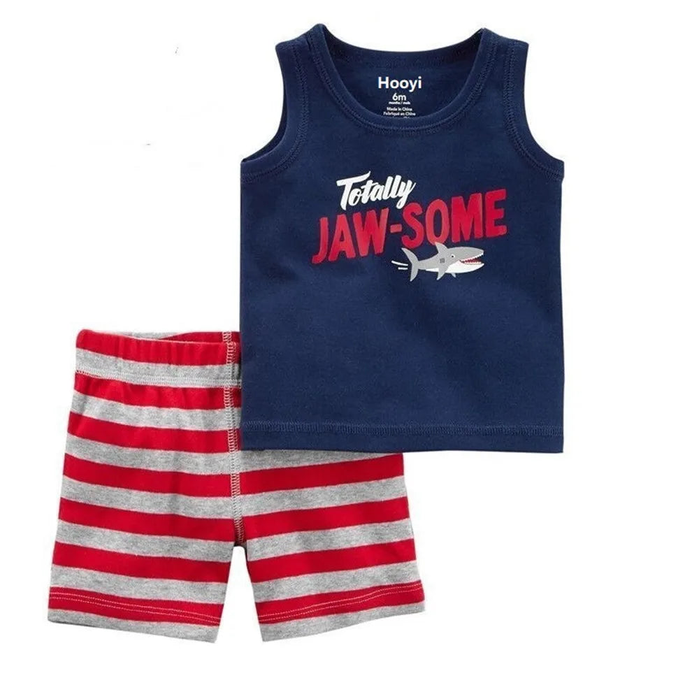 Ensemble de Vêtements 100% Coton pour Bébé Garçon de 2, 3, 4, 5, 6, 7 Ans, T-shirt et Pantalon en Forme de Crocodile Vert