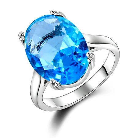 Bijoux à la mode pour femmes, bague en argent S925, feu mystique, arc-en-ciel, topaze, Promotion, bijoux de mariage élégants, cadeau de fête