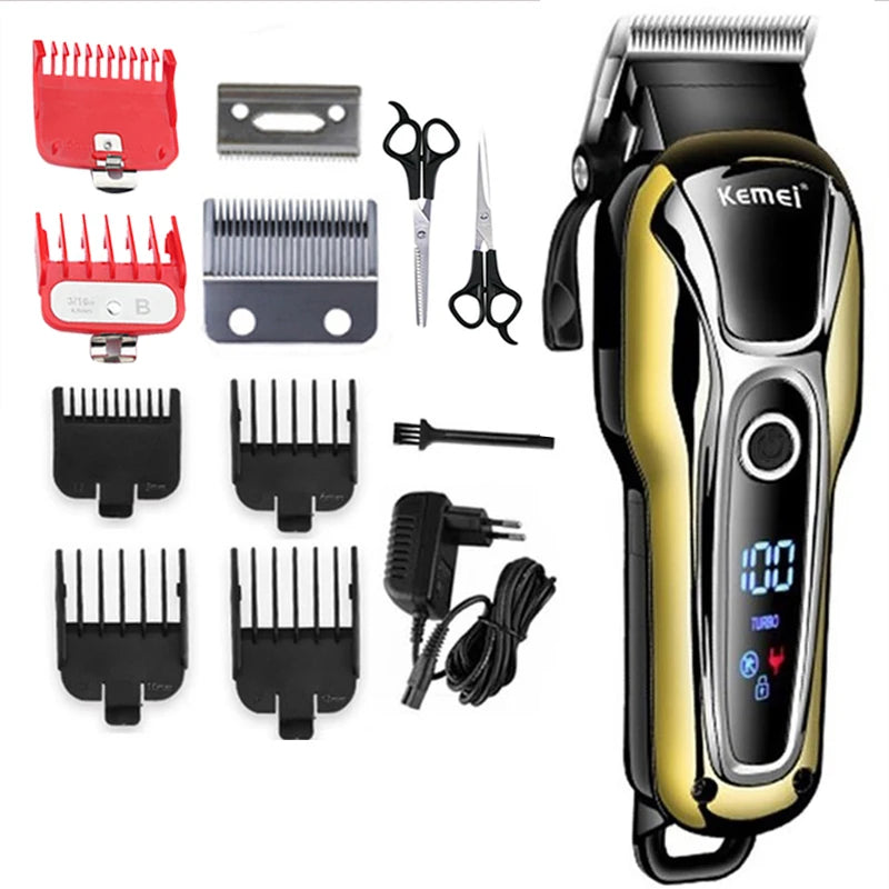 Kemei KM-1990 Tondeuse cheveux professionnelle