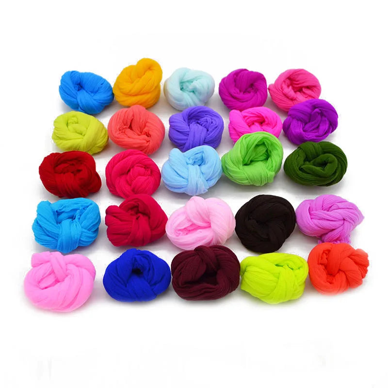 Collant rond en nylon élastique multicolore, 5 pièces,pour fleurs, accessoire fait à la main pour mariage, bricolage pour la maison, matériel de stockage
