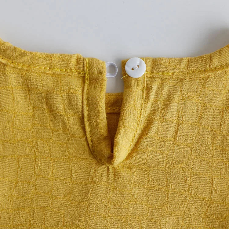 Chemisier à manches longues pour fille, haut en coton, décontracté, vêtements pour enfants, printemps et été