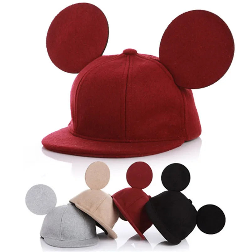 Casquette de Baseball ajustable pour bébé, joli chapeau à la mode pour enfants, garçons et filles, chapeau plat chaud, nouvelle collection