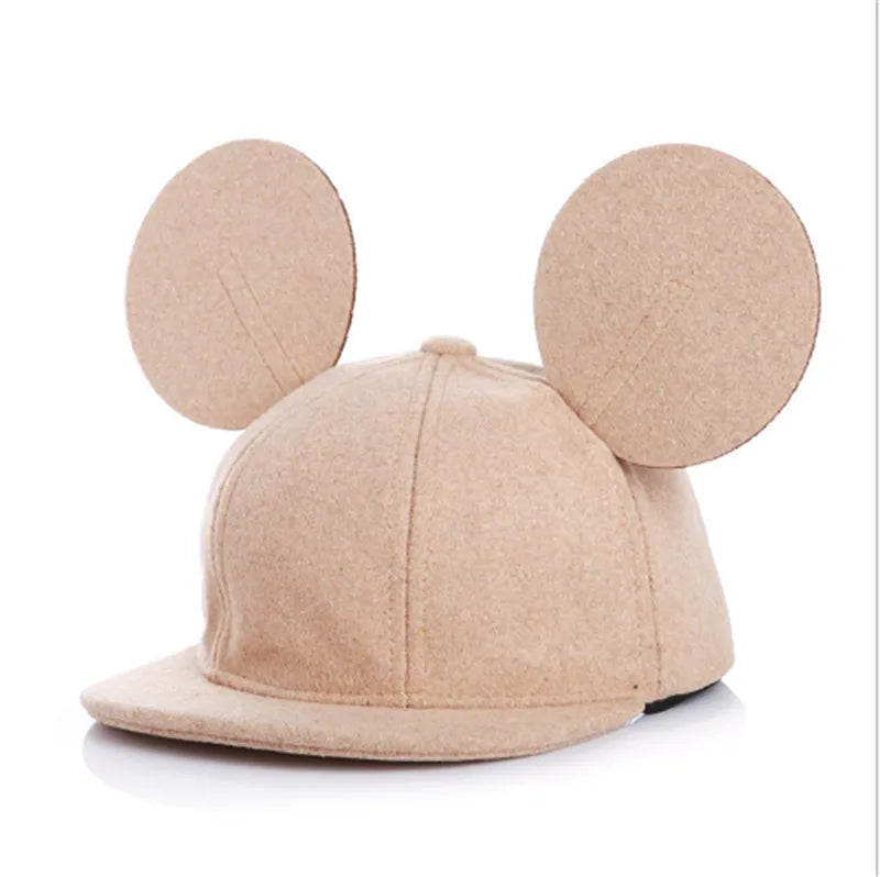 Casquette de Baseball ajustable pour bébé, joli chapeau à la mode pour enfants, garçons et filles, chapeau plat chaud, nouvelle collection