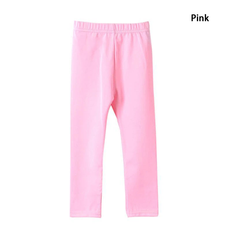Pantalons pour filles, Leggings en coton Modal élastique doux pour enfants, couleur bonbon, pantalons slim pour filles, couleur unie, pantalons pour enfants de 2 à 13 ans