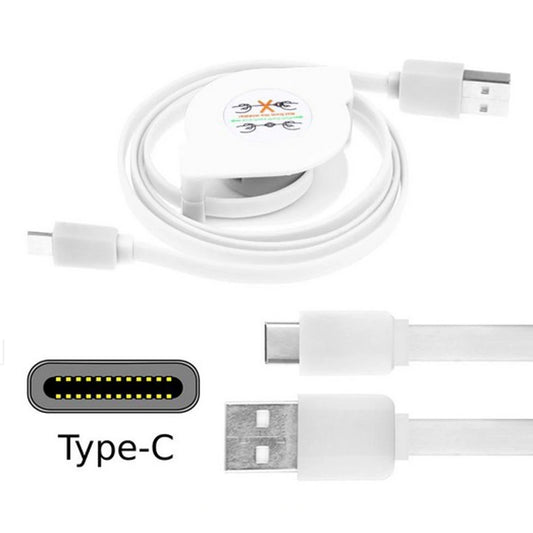 5 pcs/lot 1M USB-C Type C à USB Rétractable Type C Données DivisCharger Câble