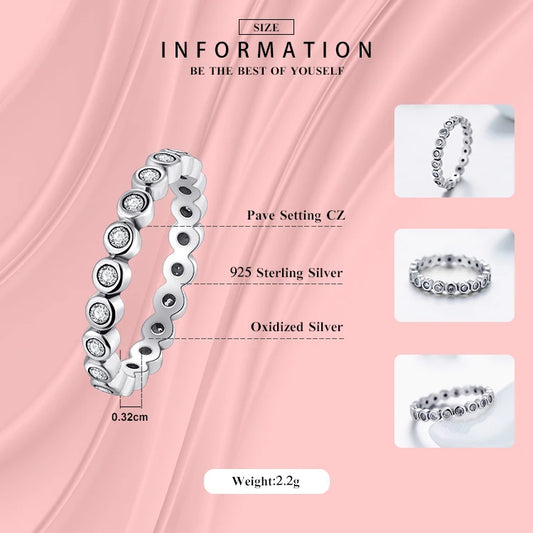 Bague de luxe en argent Sterling 925 véritable, de qualité supérieure, bijoux authentiques pour femmes, cadeau de mariage