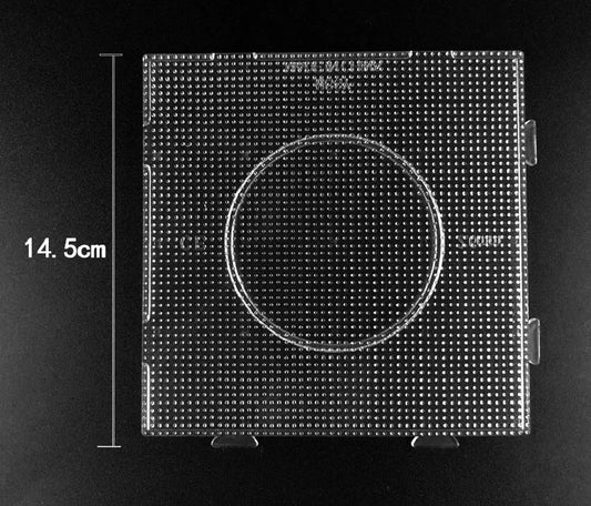 PUPUKOU-Mini perles Hama pour enfants, 2.6mm, modèles de puzzle, bricolage