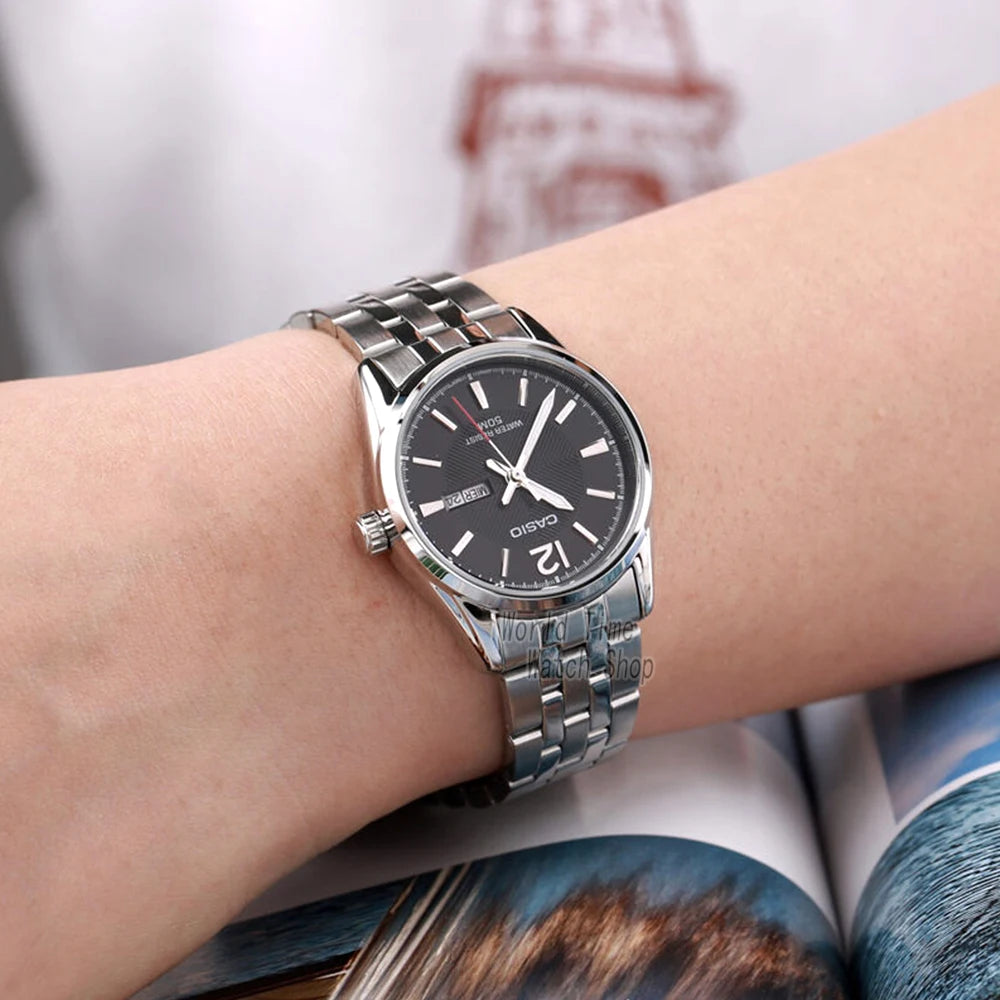Casio montre femmes montres top marque de luxe ensemble étanche Quartz
