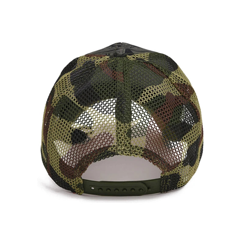 3-9 ans en plein air Camouflage bébé garçon maille casquette de Baseball enfants casquette été automne pour garçons fille casquettes Net casquettes décontractées enfants chapeaux