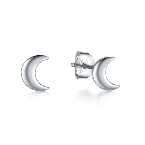 Modian – Boucles d'oreilles en argent sterling 925 pour femme, avec 6 styles en étoile et lune, accessoire exquise et simple, très tendance, bijou triangulaire