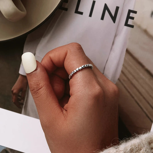 WOSTU 100% authentique argent Sterling 925 6 styles empilable