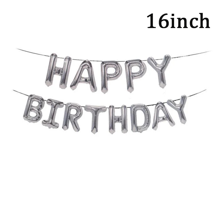 Pailles en papier à rayures dorées, 1 sac, numéro 30e 40e 50e 60e, lunettes à ceinture, pailles à boissons joyeux anniversaire pour adultes, décoration de fête en ballon