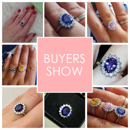 Bague en argent regardé 925 pour femme,