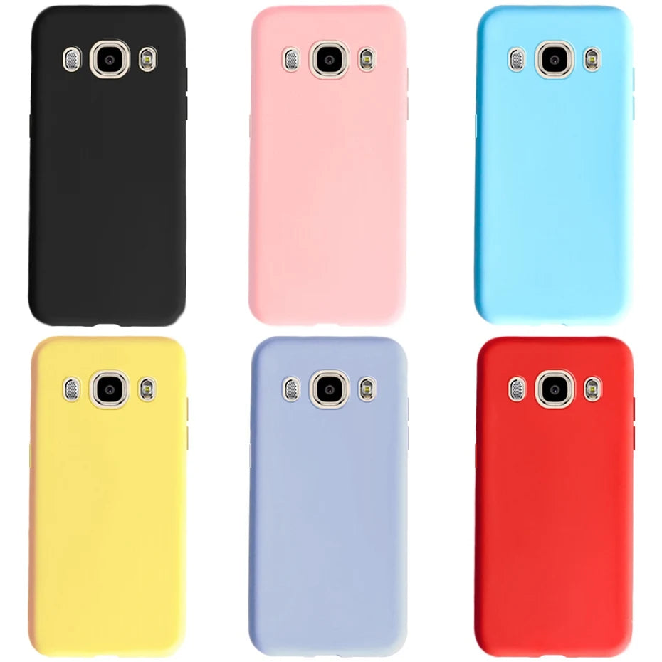 Shockproof Matte Soft Silicone Case For Samsung Galaxy J3 J5 J7 2016 Phone Back Cover For Samsung J3 J5 7 2016 Bumper Case