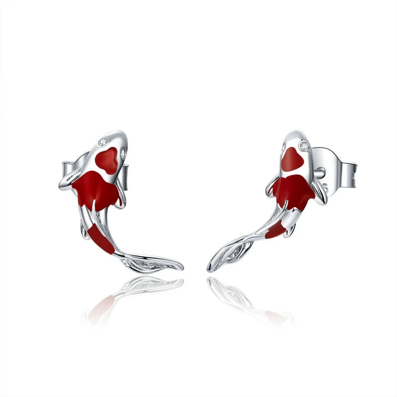 Boucles d'oreilles en argent Sterling 100%, mignon,