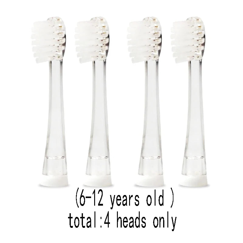 Têtes de brosse à dents pour enfants, brosse à dents électrique sonique EK6 de remplacement, ultra douce, YCSG-831, 2 pièces/paquet