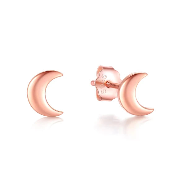 Modian – Boucles d'oreilles en argent sterling 925 pour femme, avec 6 styles en étoile et lune, accessoire exquise et simple, très tendance, bijou triangulaire