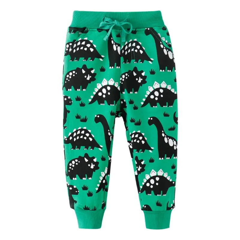 Saut mètres 2-7T garçons filles pantalons de survêtement pantalons pour enfants animaux automne hiver bébé vêtements enfant en bas âge enfants pantalons complets Costume