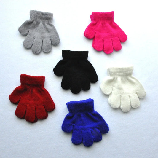 Gants Chauds d'Hiver en Acrylique pour Bébé Fille et Garçon de 1 à 3 Ans