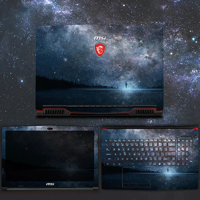 Autocollant en vinyle pour MSI Modern 14 Pulse 15 B13V Stealth 14 Studio Katana 15 Crosshair 15 furtif 15m Prestige 14 15